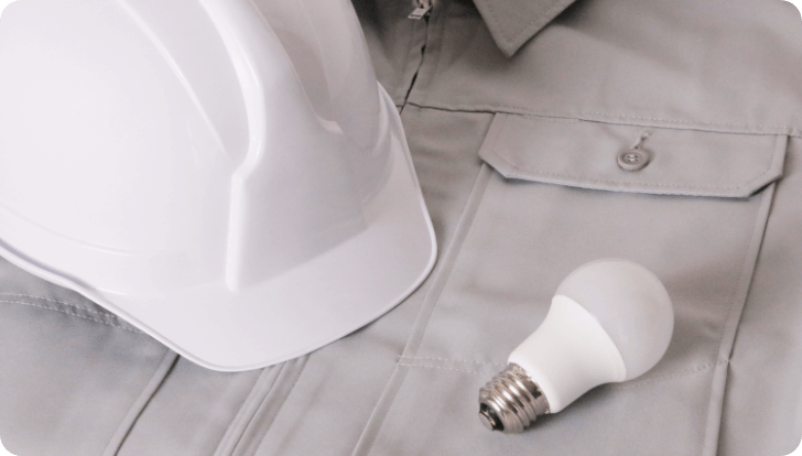 画像：お客様立会いの元、現地調査の実施